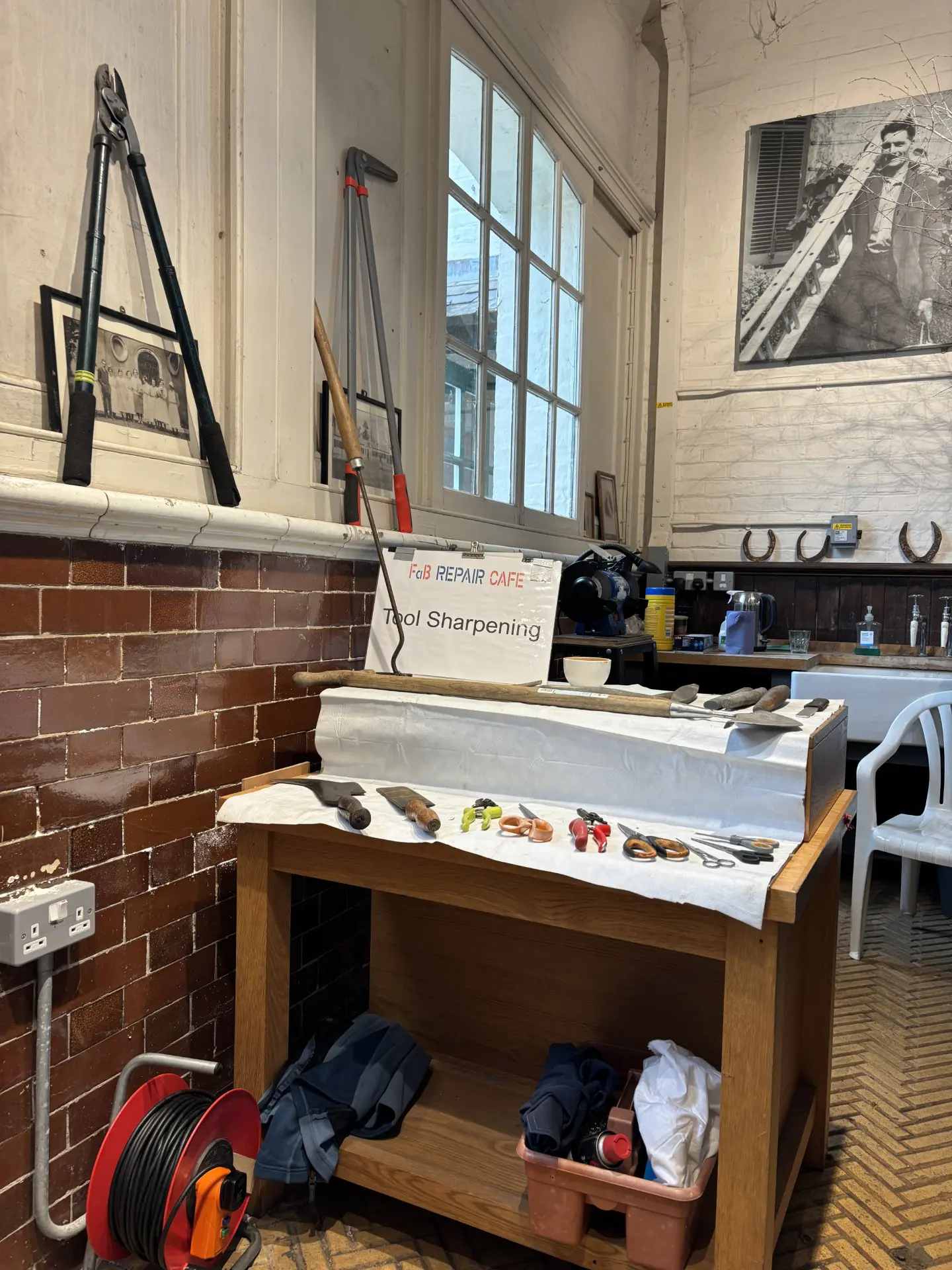 Reduce waste by repairing goods