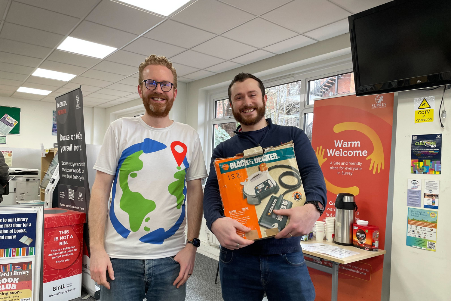 Make use of the library of things