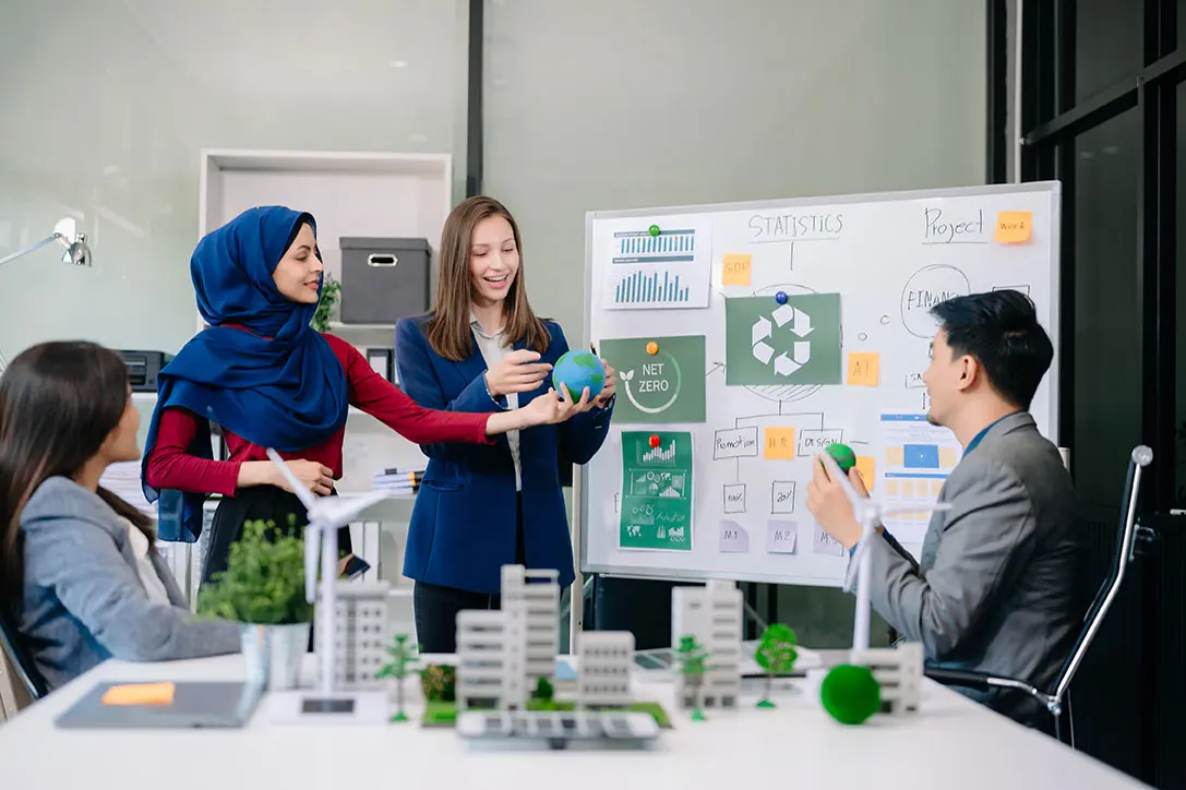Get support with sustainable business growth