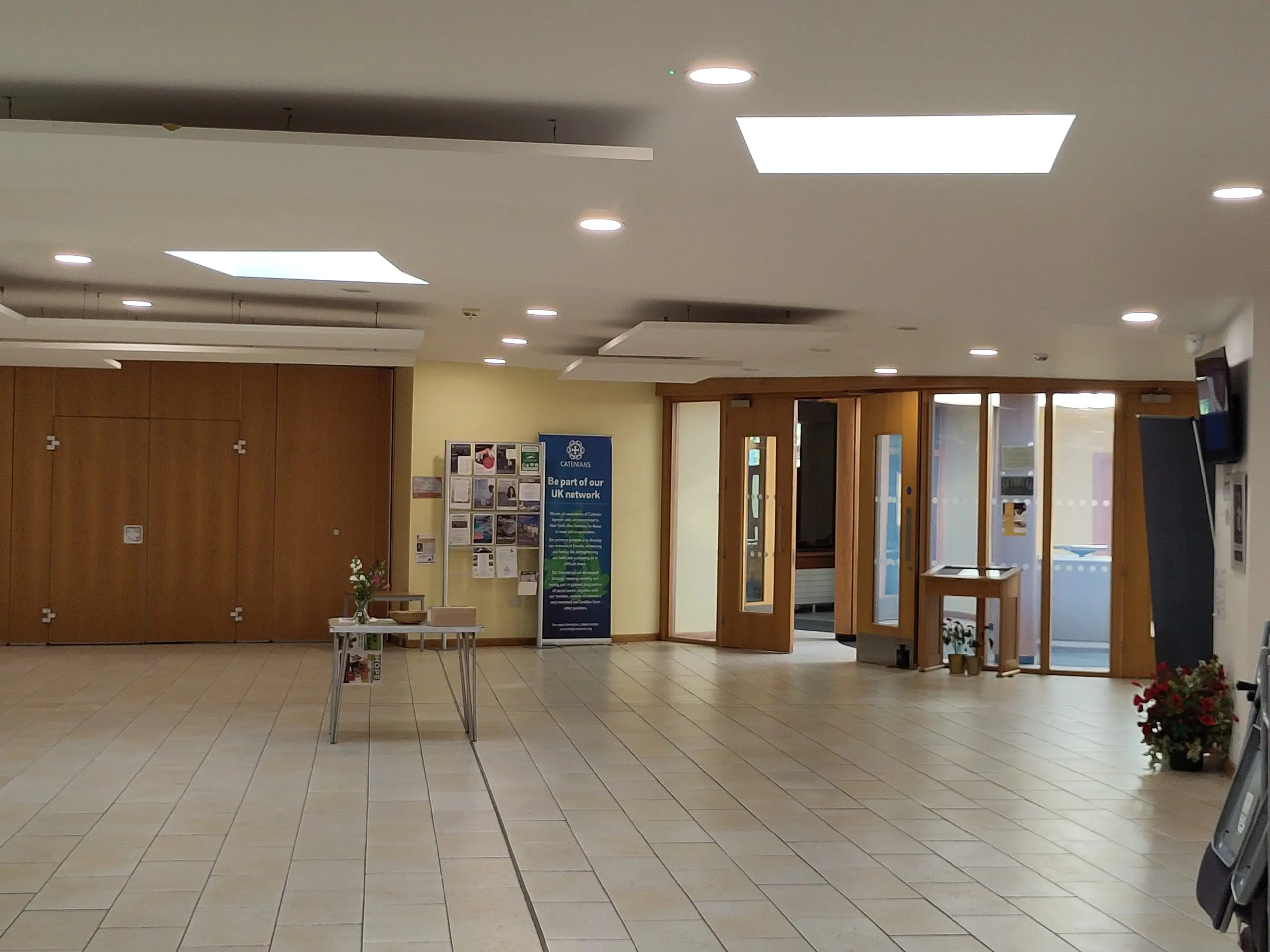 The lights at St Dunstan’s, Woking, are now shining a little more brightly