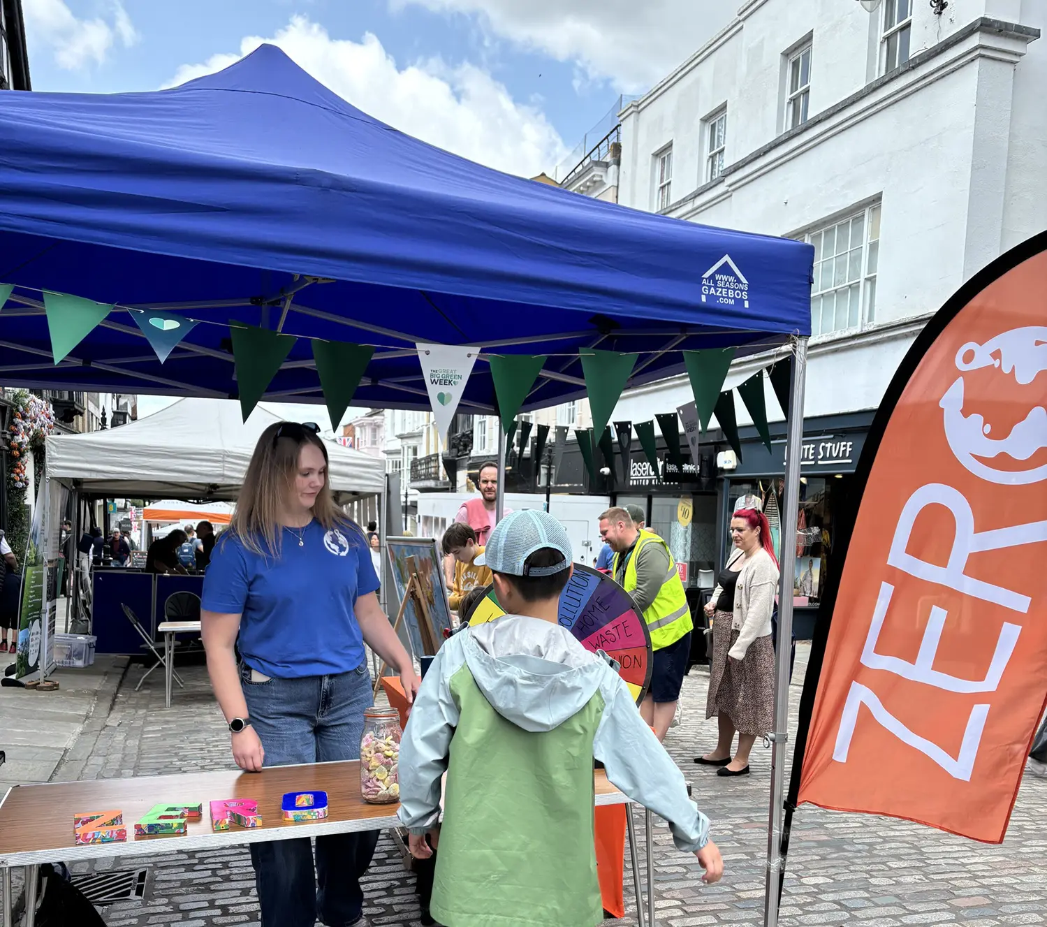 Talk about climate change with people who are not interested or have little knowledge on the issue