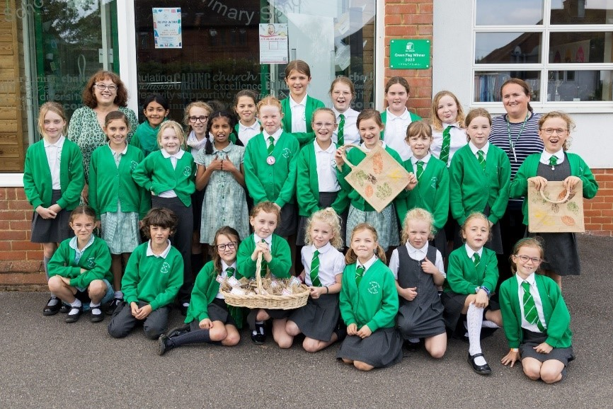 Celebrating the hat-trick: Surrey tops Eco-Schools Table for the third year