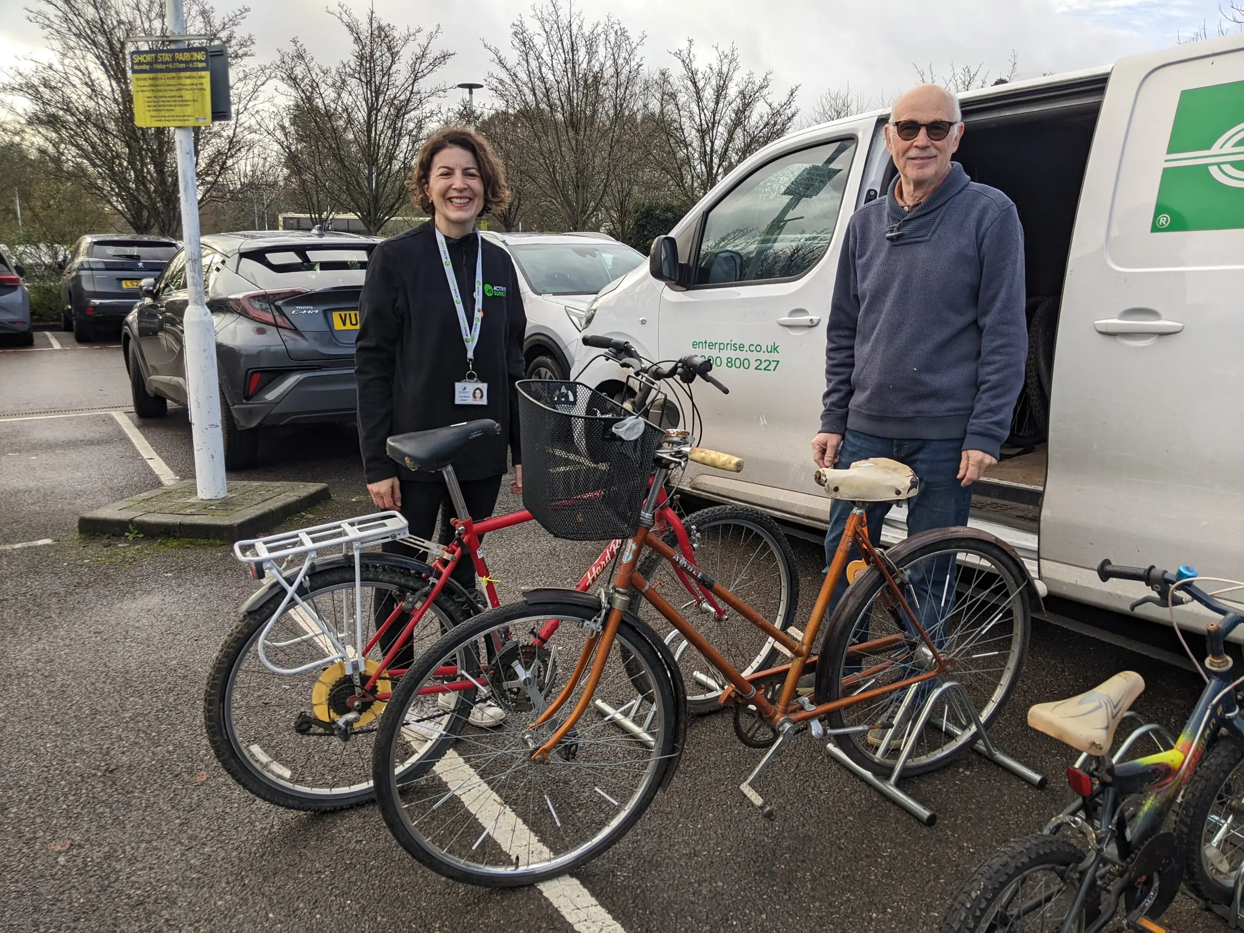 Rehome your bike in Surrey